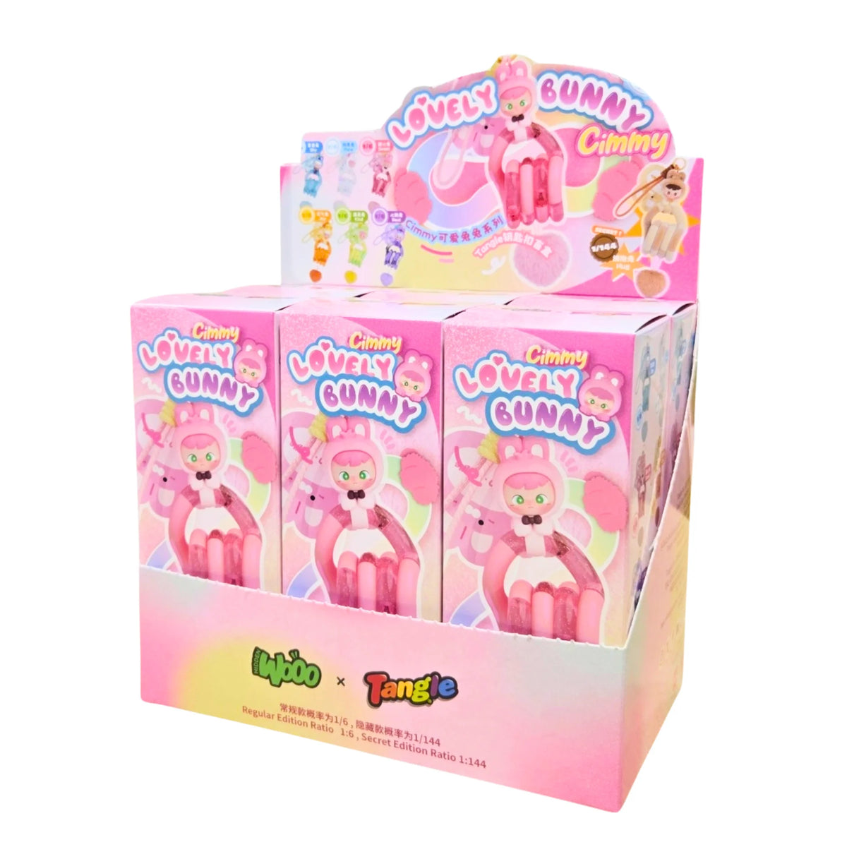 Tangle® x HiddenWooo Lovely Bunny Pendant Blind Box