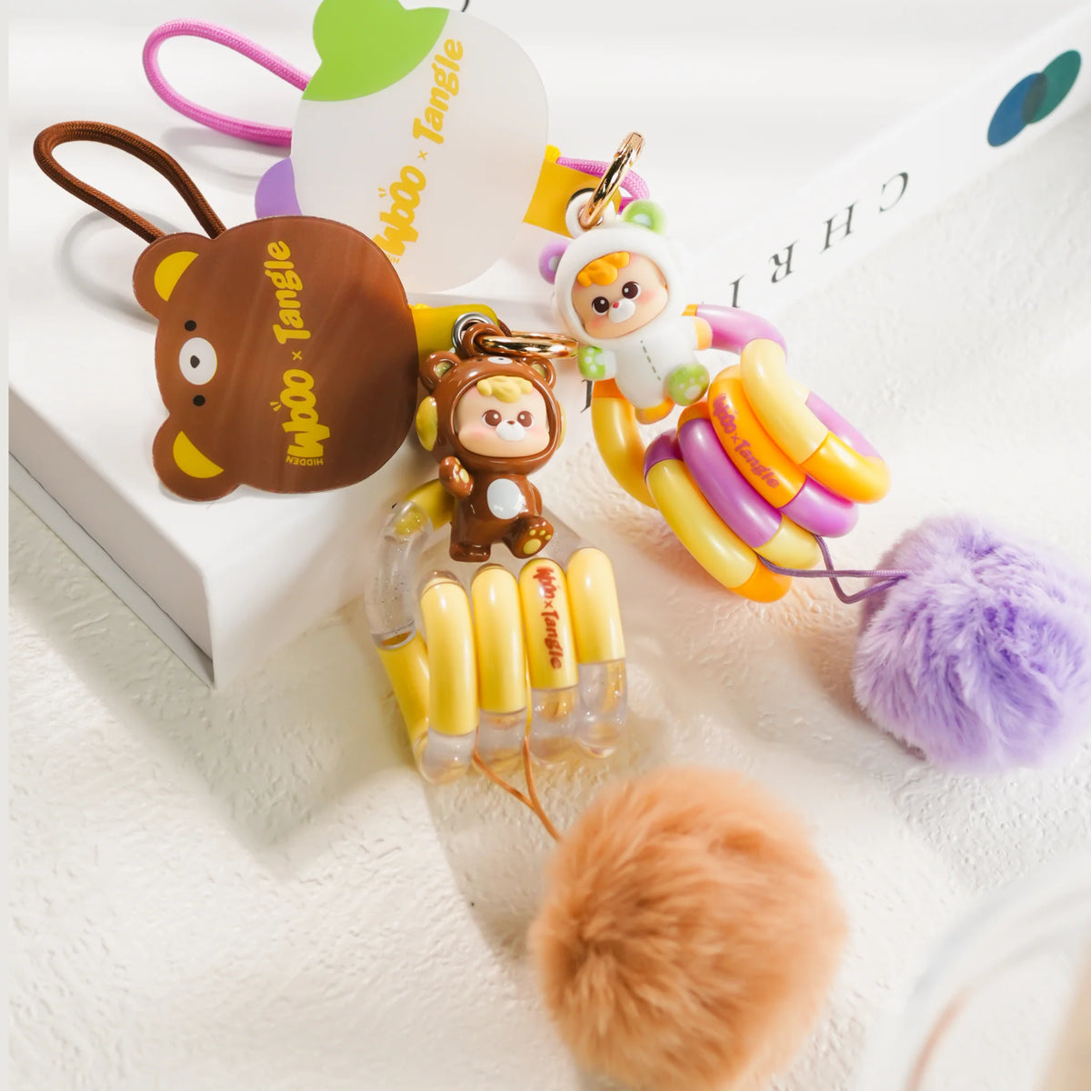 Tangle® x HiddenWooo Abebe Bear Pendant Blind Box