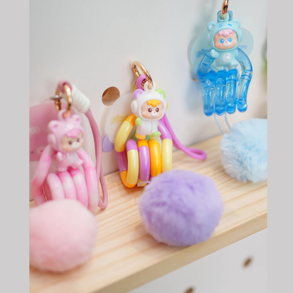 Tangle® x HiddenWooo Abebe Bear Pendant Blind Box