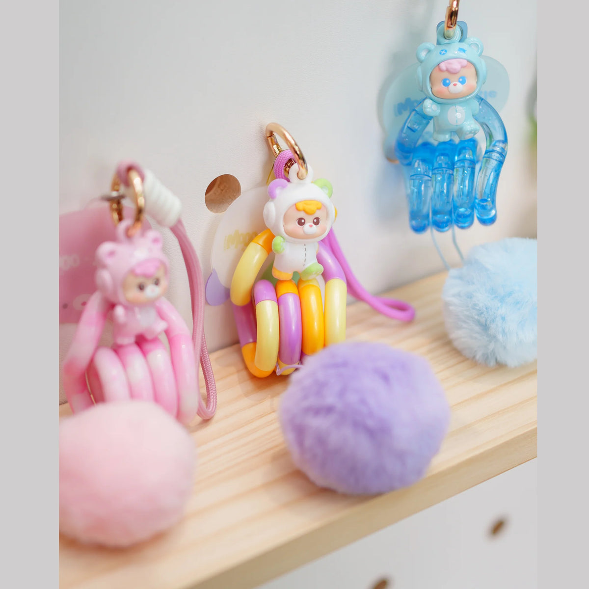 Tangle® x HiddenWooo Abebe Bear Pendant Blind Box